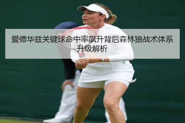 爱德华兹关键球命中率飙升背后森林狼战术体系升级解析
